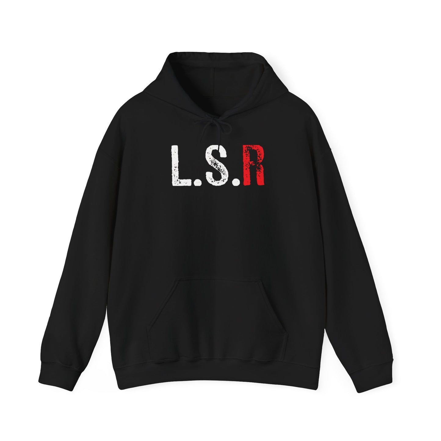 L.S.R Red (lifestyle racing) in brembos we trust graphic hoodie