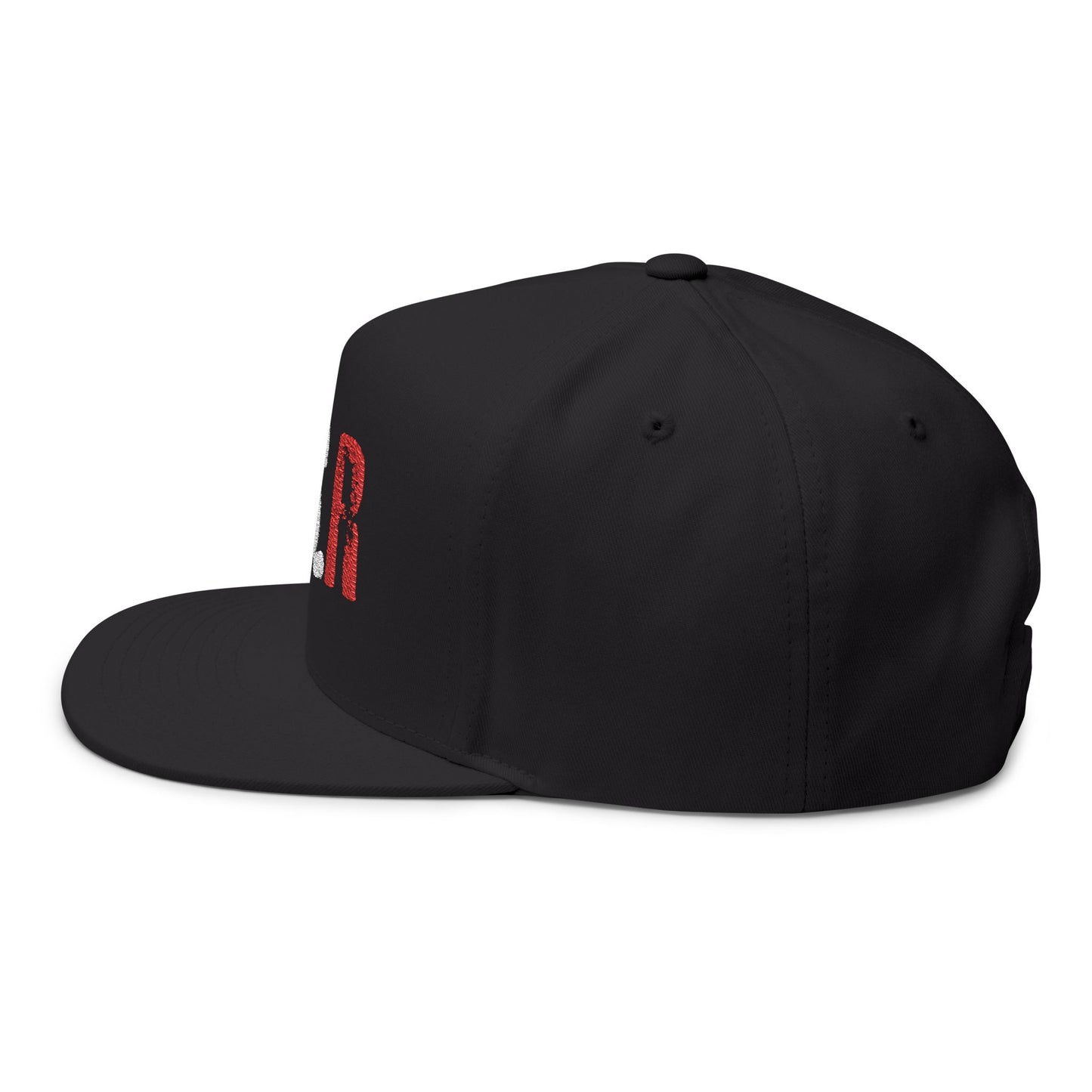 L.S.R red(Lifestyle racing)grey Flat Bill Cap