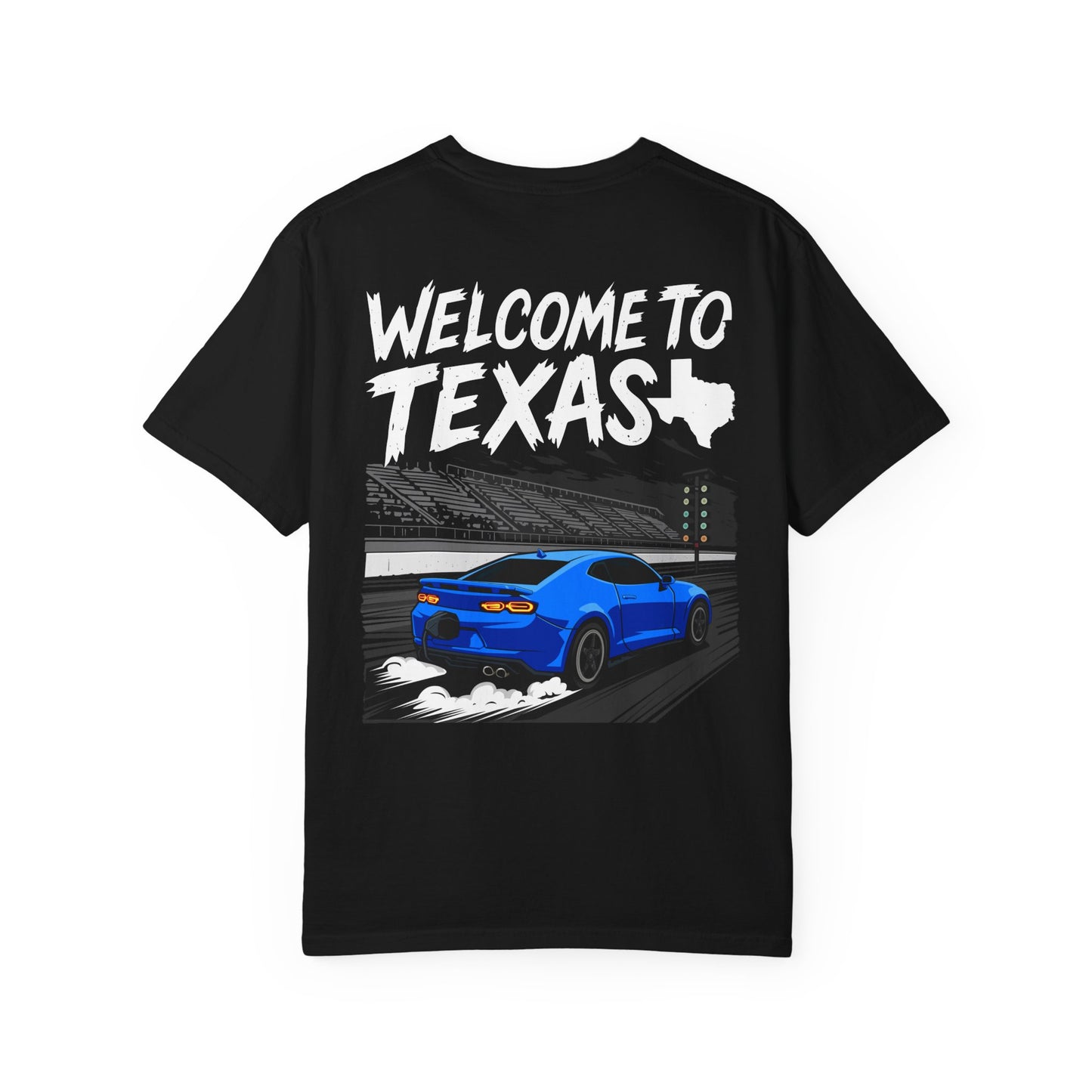 Lifestyle racing welcome to texas graphic T-shirt