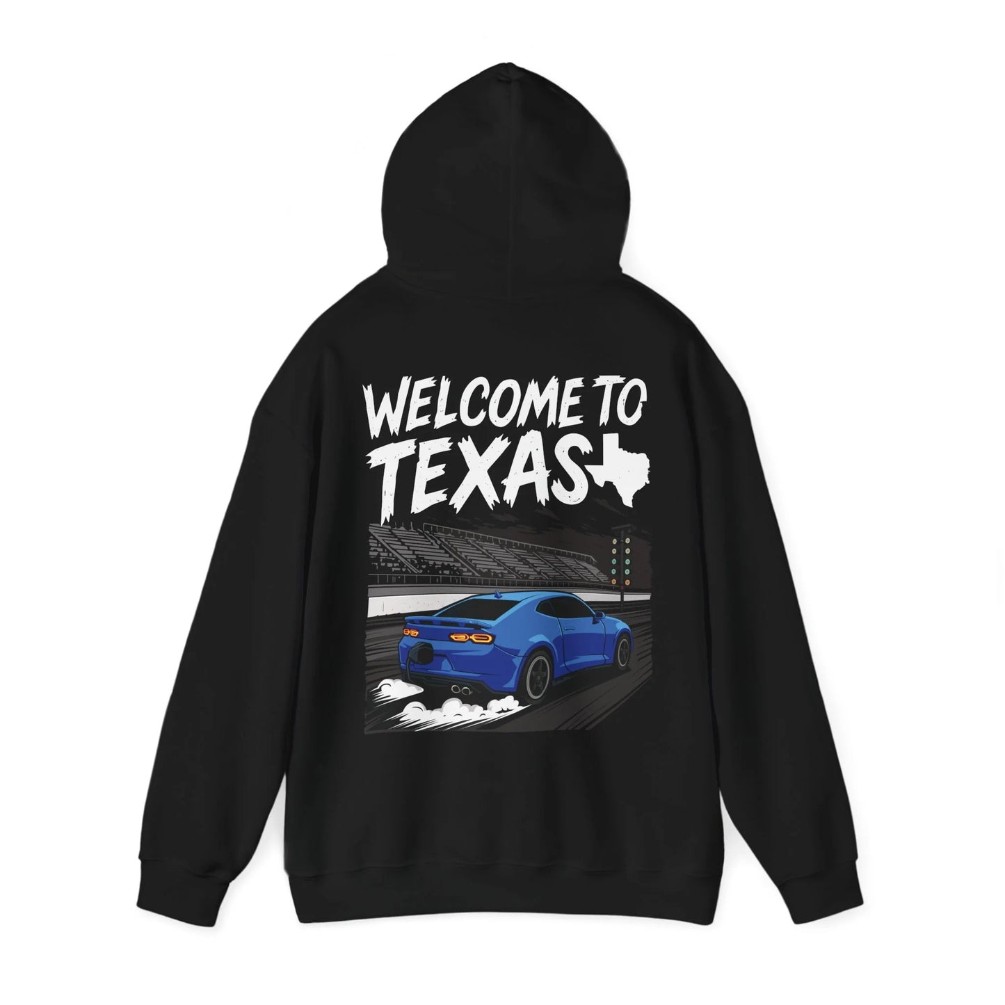 Lifestyle Racing welcome to texas graphic hoodie