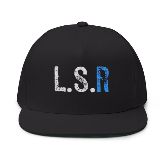 L.S.R blue(Lifestyle racing) Flat Bill Cap