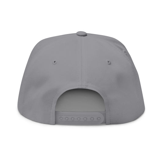 L.S.R red(Lifestyle racing)grey Flat Bill Cap