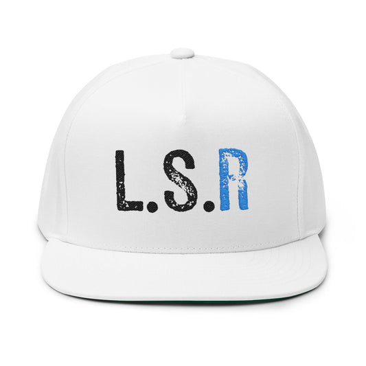 L.S.R blue(Lifestyle racing) Flat Bill Cap