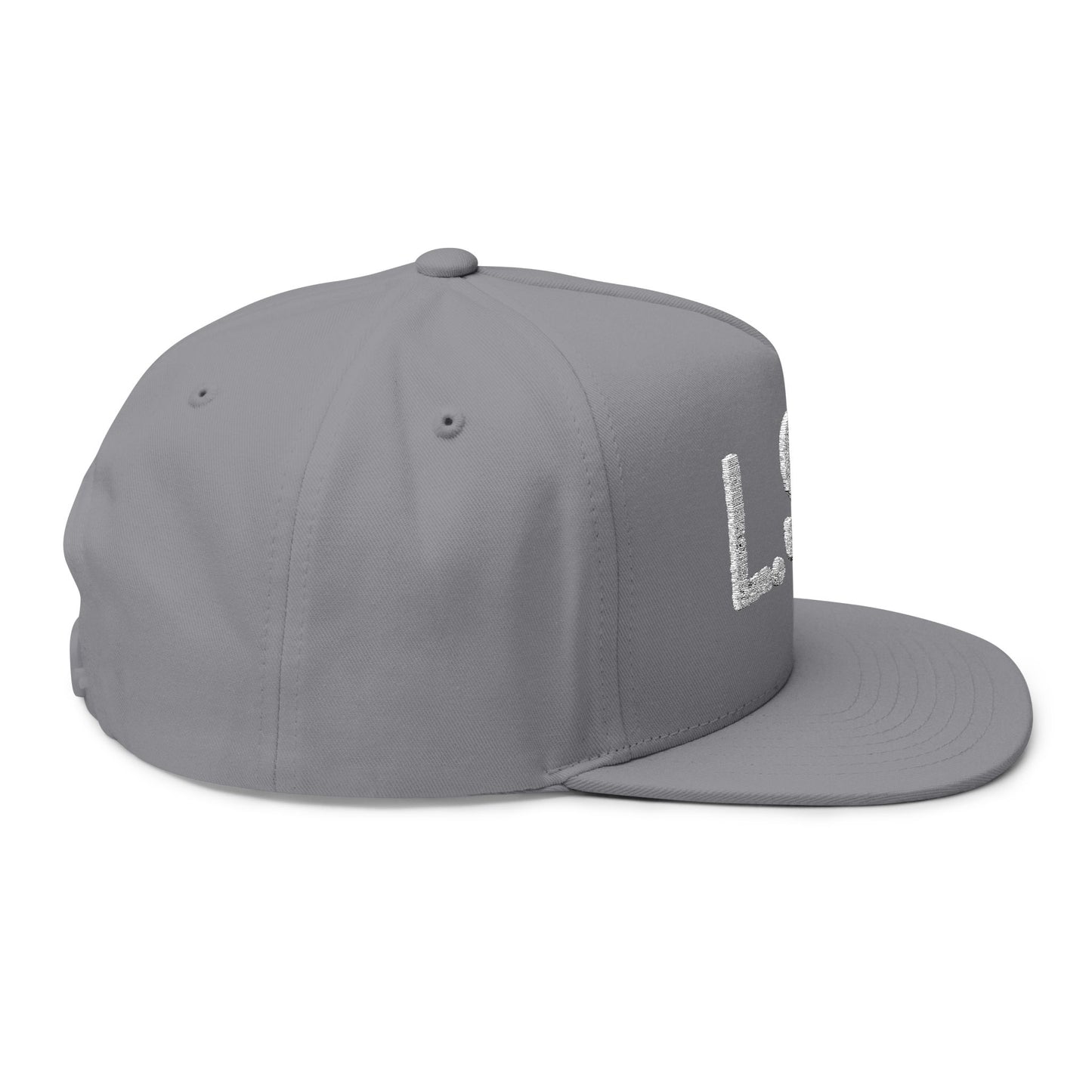 L.S.R red(Lifestyle racing)grey Flat Bill Cap