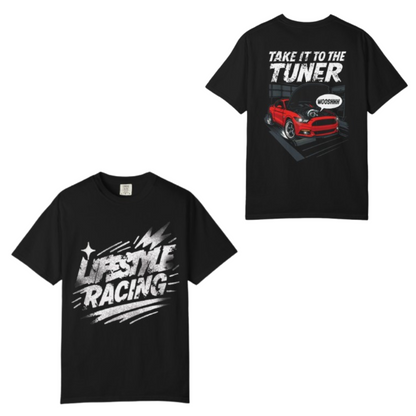 Lifestyle racing take it to the tuner  graphic T-shirt