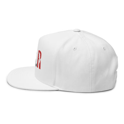 L.S.R Red (Lifestyle racing) Flat Bill Cap